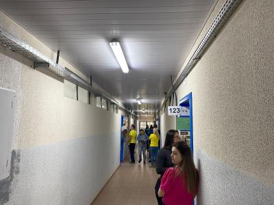 VotaÃ§Ã£o segue tranquila nos ColÃ©gios Ã‰rico e Gildo AluÃ­sio Schuck